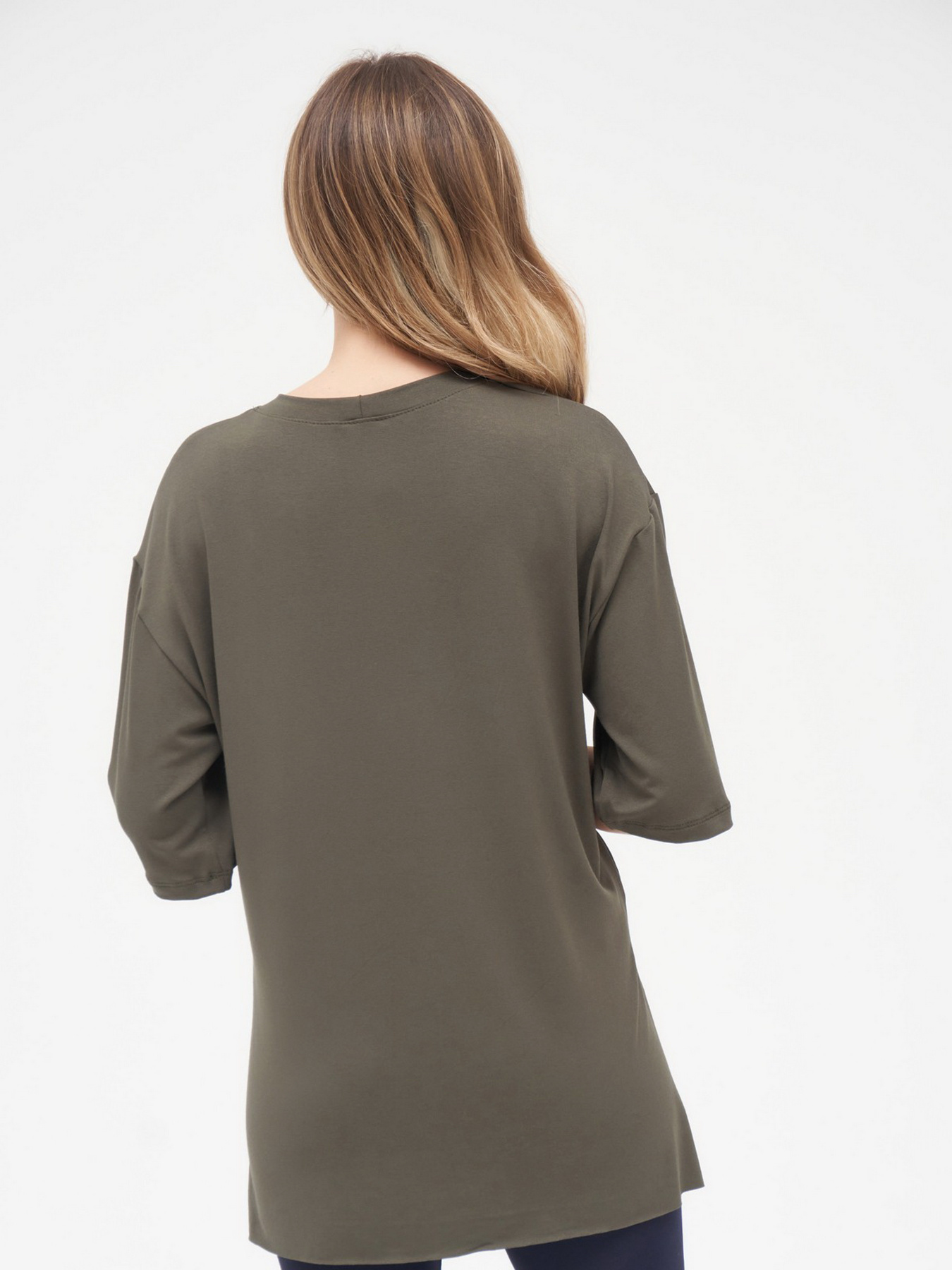 Футболка ISSA Plus модель 13288_khaki Фото