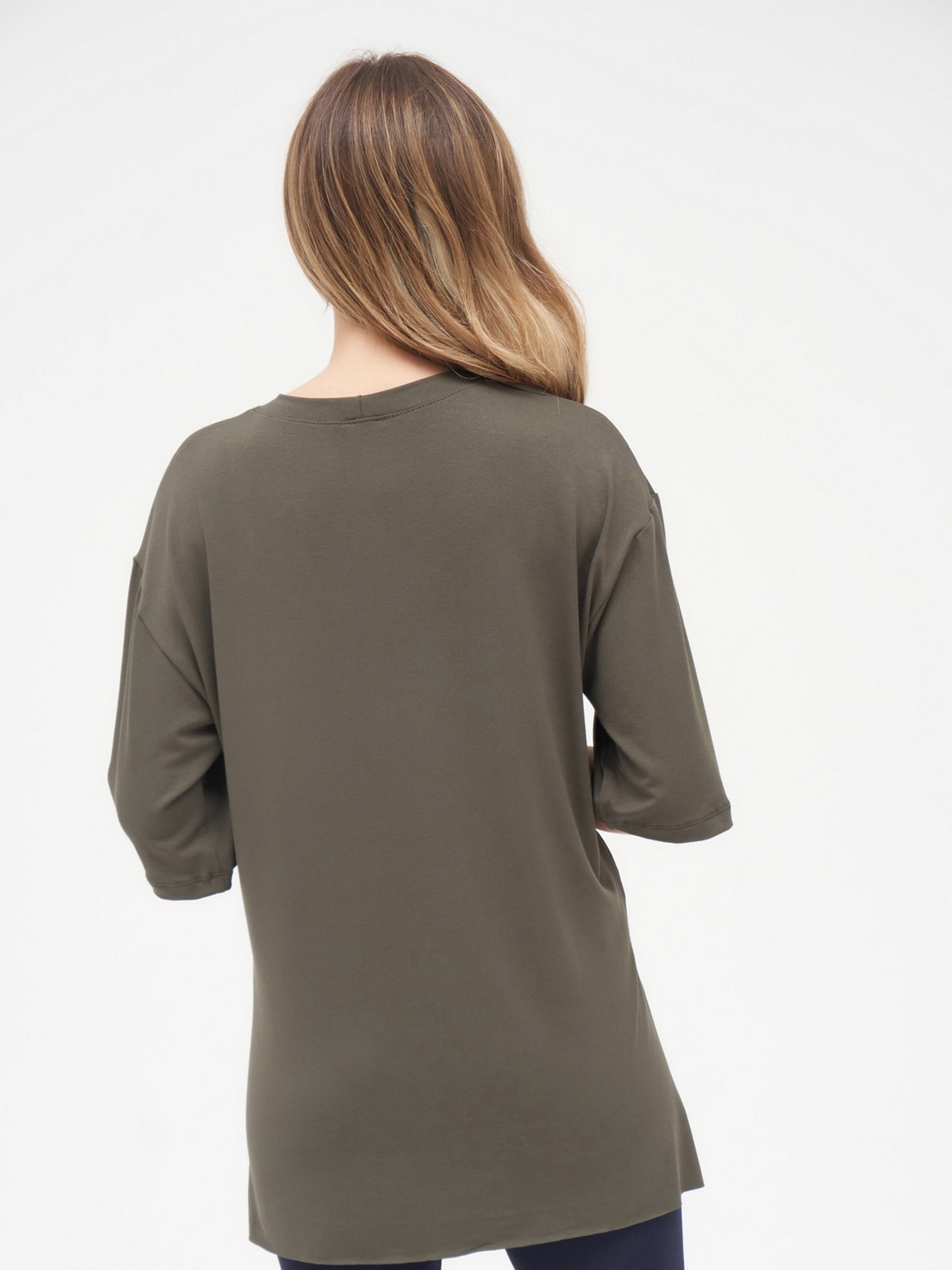 Футболка ISSA Plus модель 13288_khaki Фото