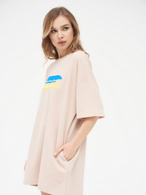 Футболки і поло ISSA Plus модель 13291_beige Фото