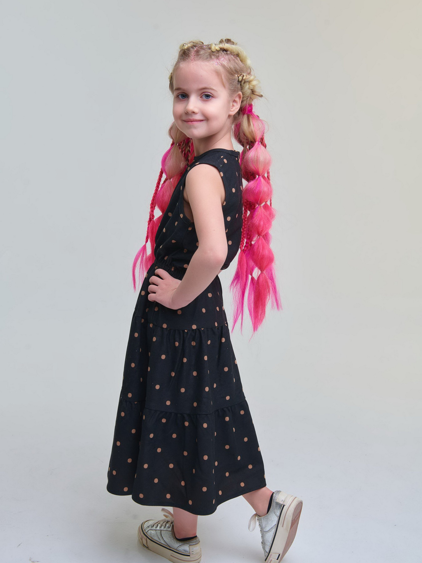 Платье миди YUMSTER модель YT.22.30.003 Фото