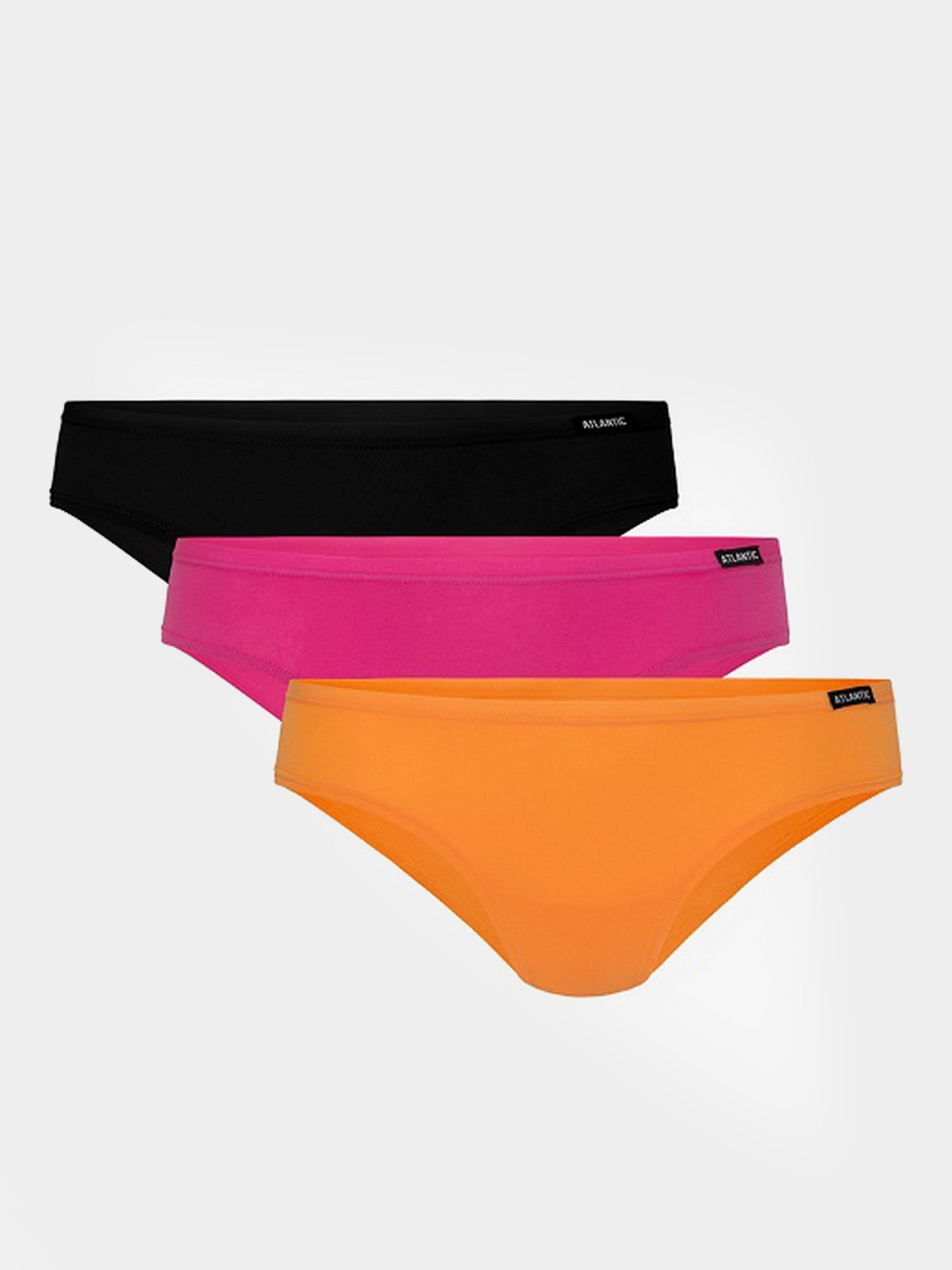 Набір трусів Atlantic модель 3LP-176_GRA_ROZ_POM Фото