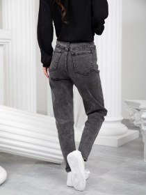 Джинсы мом ISSA Plus модель WN20-235_grey Фото