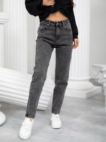 Джинсы мом ISSA Plus модель WN20-235_grey Фото
