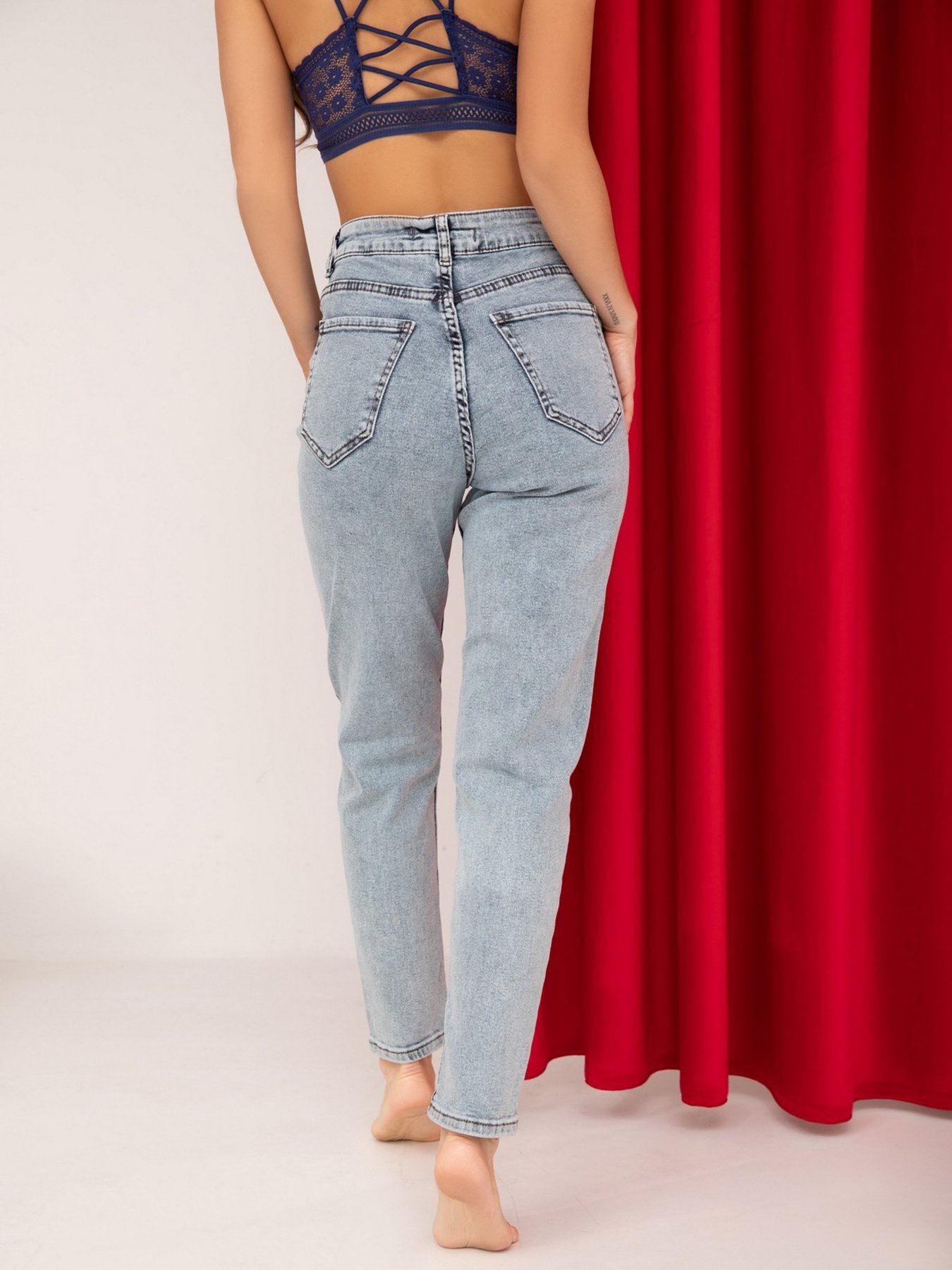 Джинсы ISSA Plus модель WN20-237_blue Фото