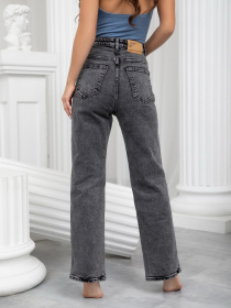 Широкие джинсы ISSA Plus модель WN20-242_grey Широкие джинсы ISSA Plus модель WN20-242_grey Фото