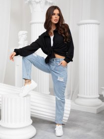 Джинсы ISSA Plus модель WN20-245_blue Фото