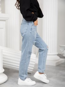 Джинсы ISSA Plus модель WN20-245_blue Фото