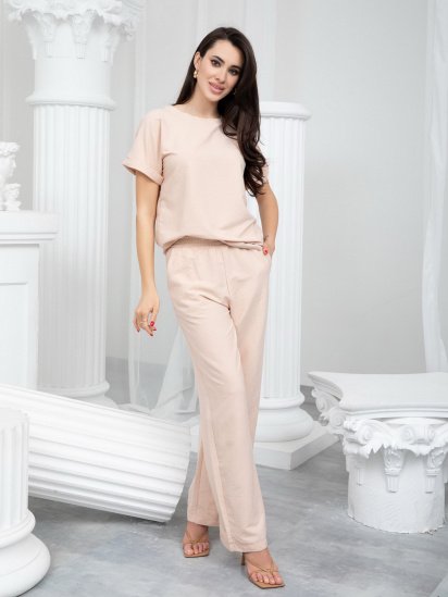 Костюм ISSA Plus модель 12766_beige — фото - INTERTOP
