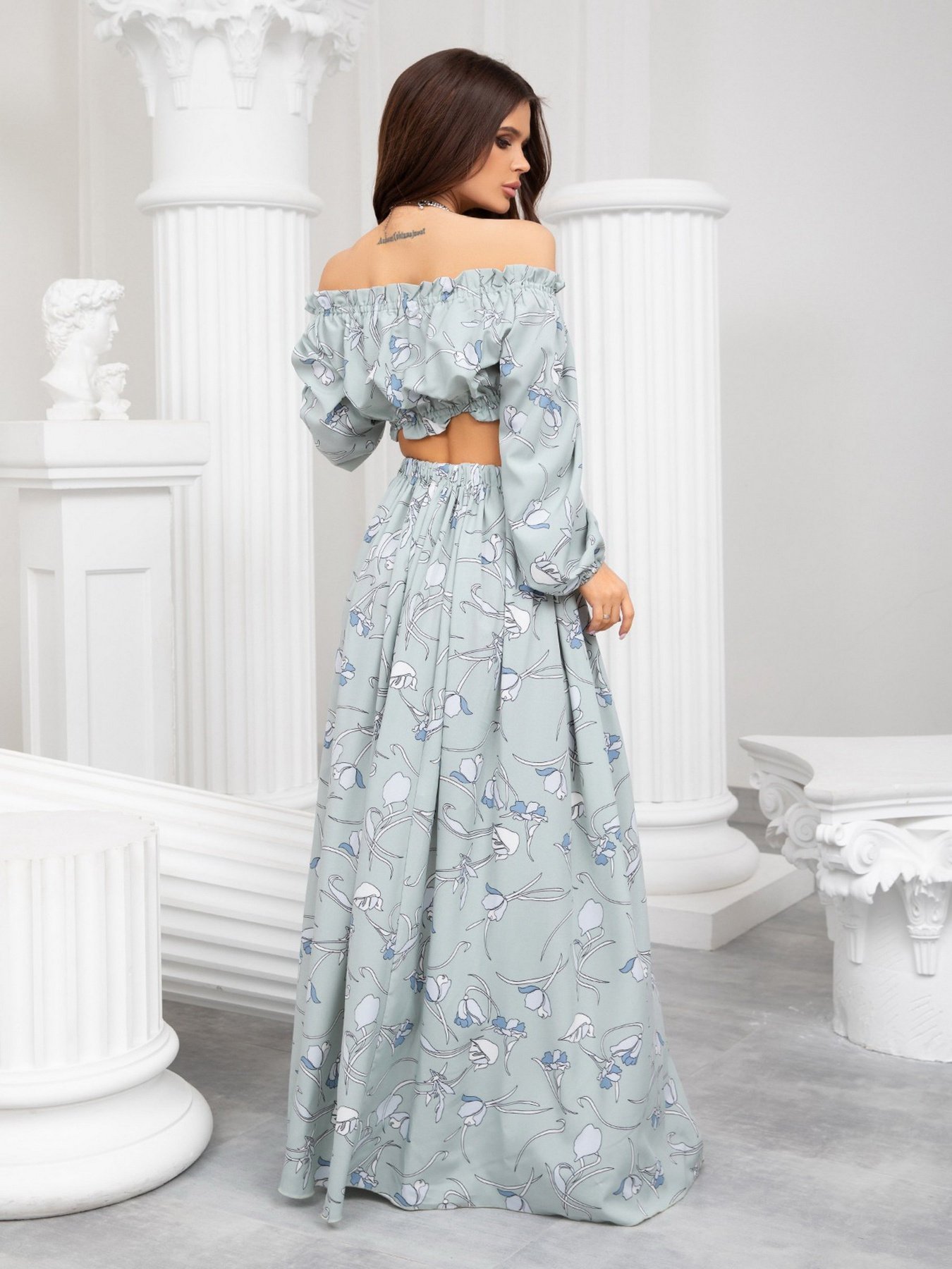 Костюм ISSA Plus модель 13221_mint Фото