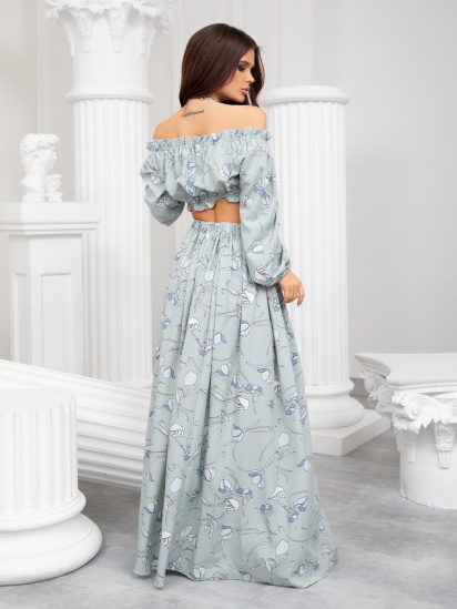 Костюм ISSA Plus модель 13221_mint — фото 5 - INTERTOP