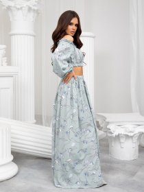 Повсякденний костюм ISSA Plus модель 13221_mint Фото