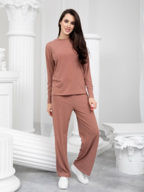 Повсякденний костюм ISSA Plus модель 13241_brown Фото