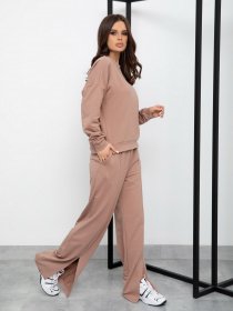 Спортивный костюм ISSA Plus модель 13223_beige Фото