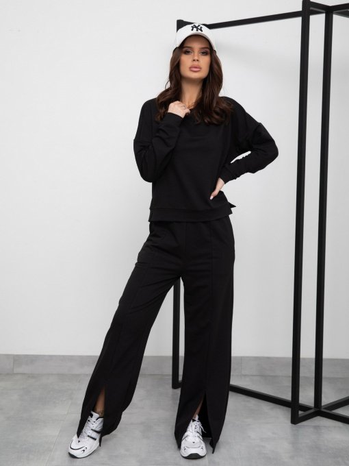 Спортивный костюм ISSA Plus модель 13223_black Фото