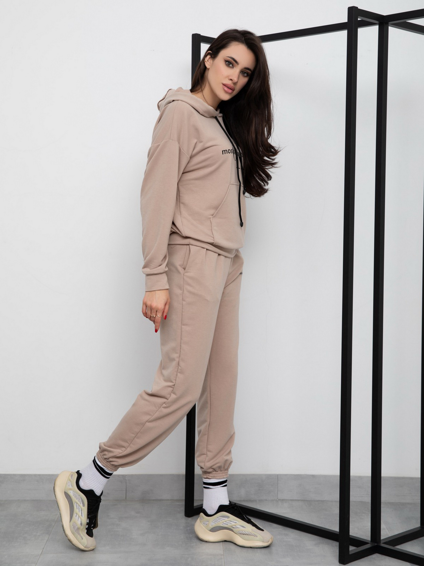 Спортивный костюм ISSA Plus модель 13228_beige Фото