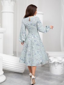 Платье миди ISSA Plus модель 13211_mint Фото