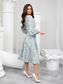 Сукня міді ISSA Plus модель 13211_mint Фото