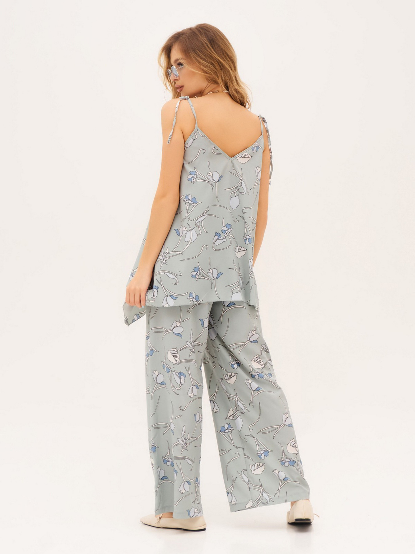 Повсякденний костюм ISSA Plus модель 13305_mint Фото