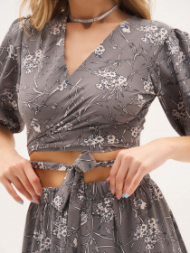 Костюмы ISSA Plus модель 13328_grey Фото