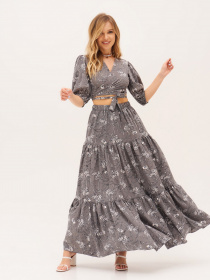 Костюмы ISSA Plus модель 13328_grey Фото