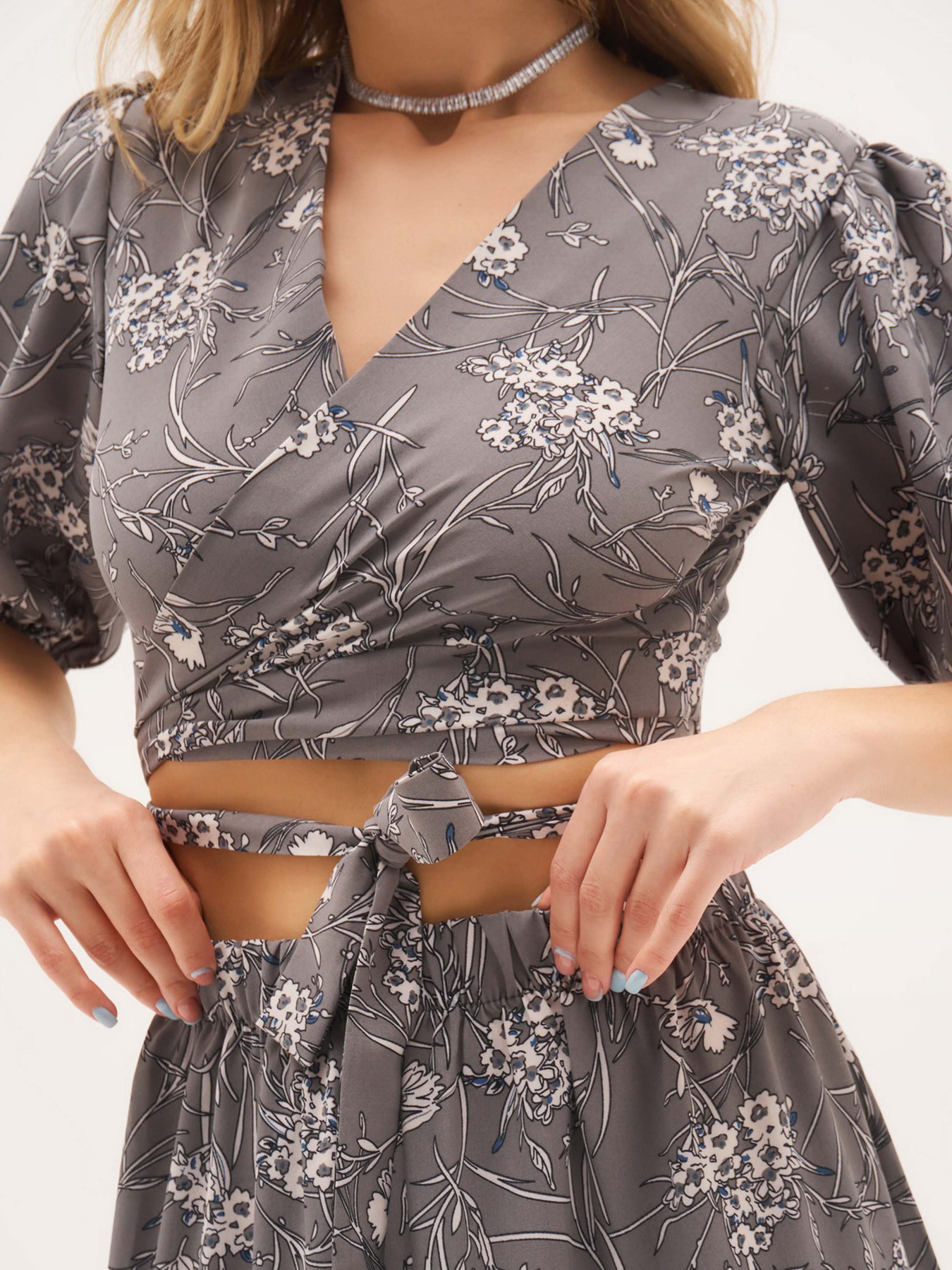 Костюми ISSA Plus модель 13328_grey Фото