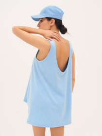 Майка для дому ISSA Plus модель 13323_blue Майка для дому ISSA Plus модель 13323_blue Фото