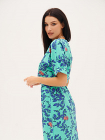 Платье миди ISSA Plus модель 11999_mint Фото