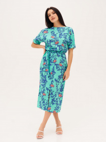 Платье миди ISSA Plus модель 11999_mint Фото