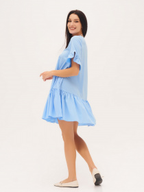 Платье мини ISSA Plus модель 13306_blue Платье мини ISSA Plus модель 13306_blue Фото