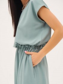 Сукня максі ISSA Plus модель 13316_mint Фото