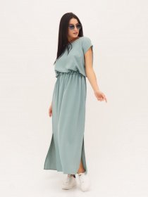 Сукня максі ISSA Plus модель 13316_mint Фото