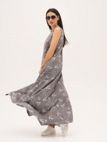 Сарафан ISSA Plus модель 13325_grey Фото