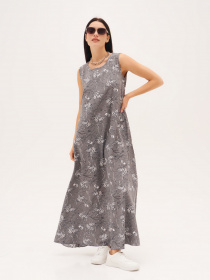 Сарафан ISSA Plus модель 13325_grey Фото