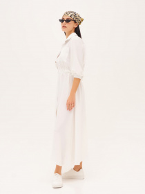 Платье макси ISSA Plus модель SA-169_white Фото