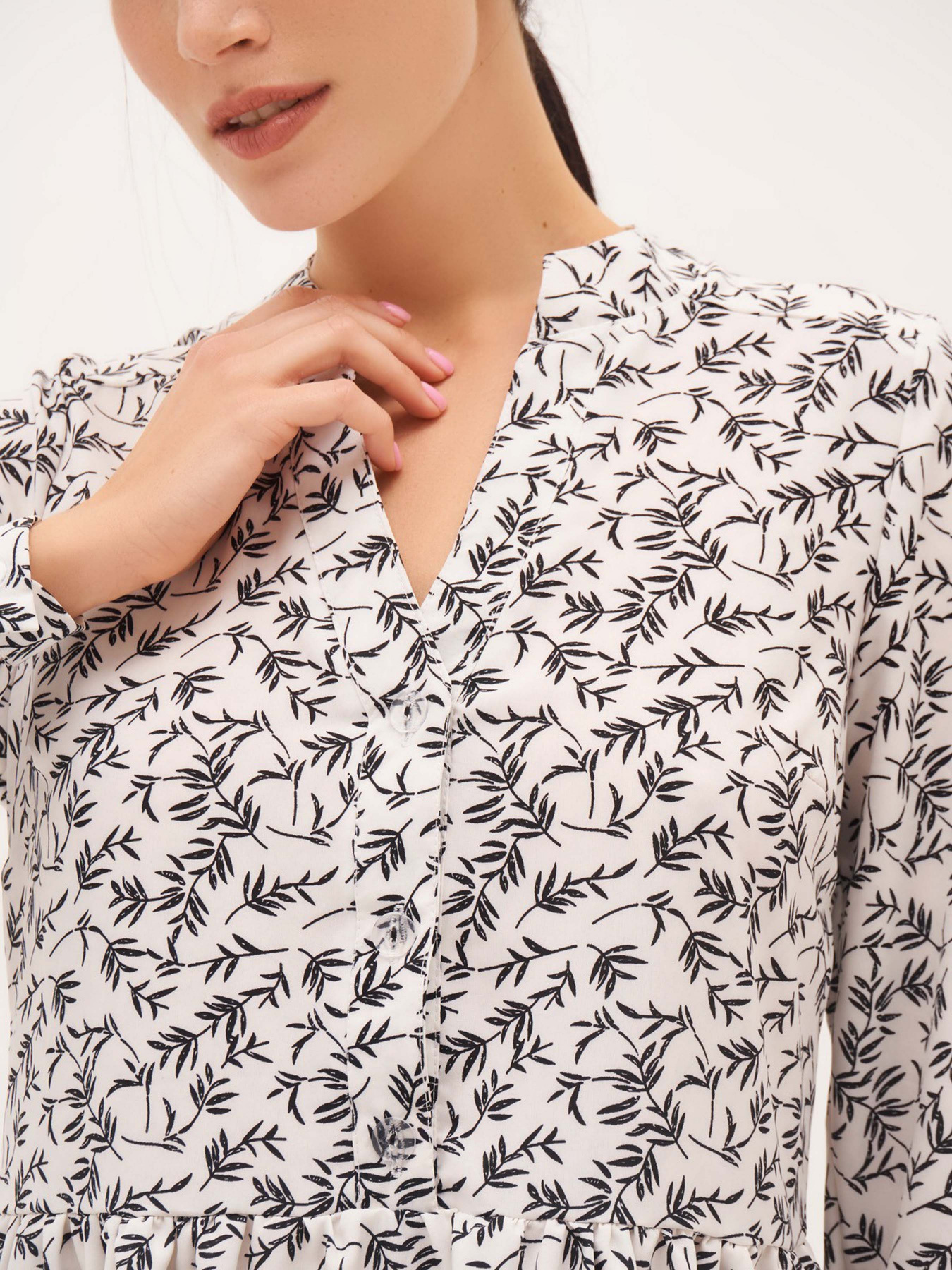 Платье миди ISSA Plus модель SA-395_white Фото