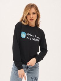 Свитшот ISSA Plus модель 13269_black Фото