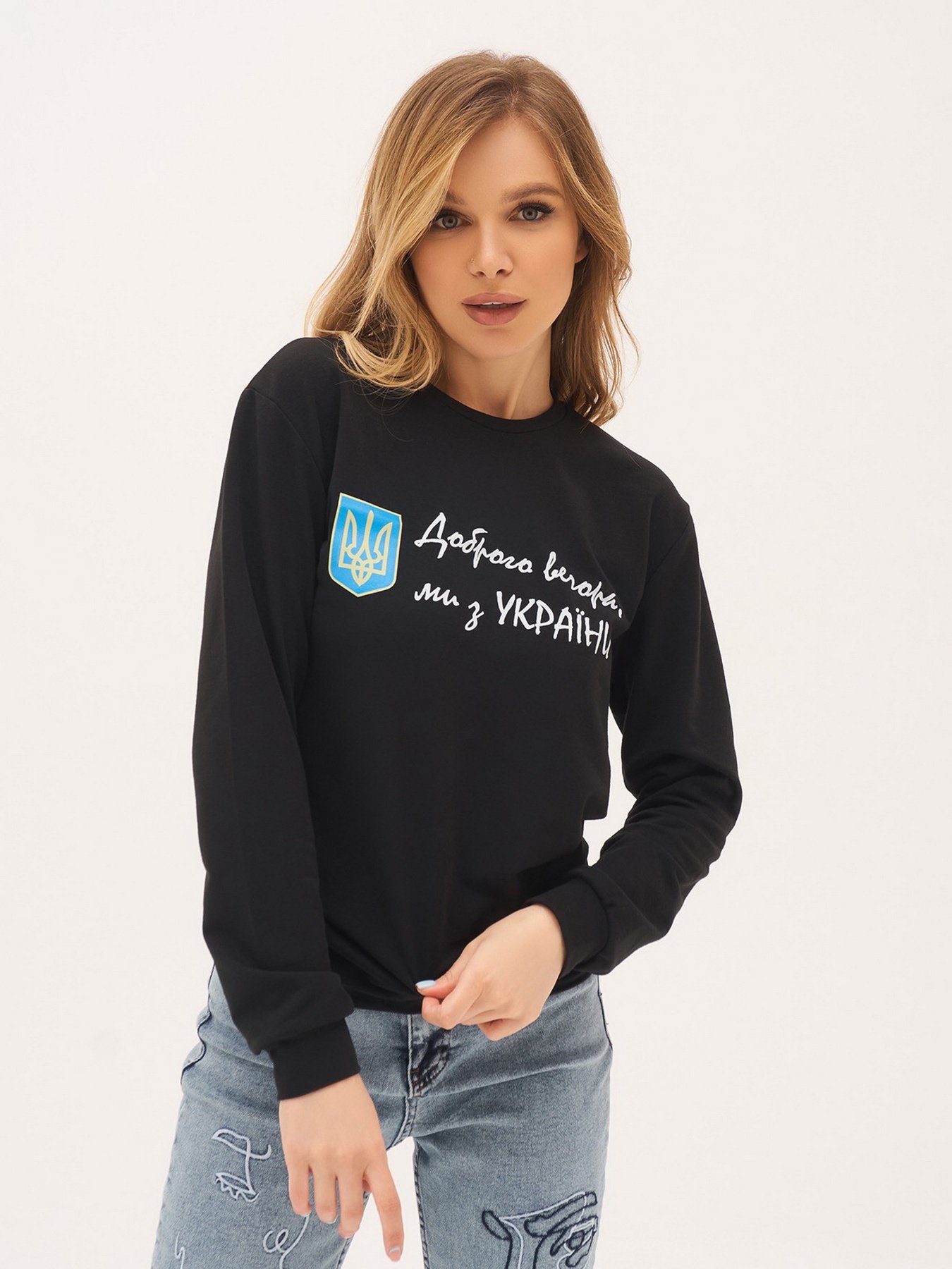 Світшот ISSA Plus модель 13269_black Фото