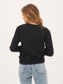 Світшот ISSA Plus модель 13269_black Фото