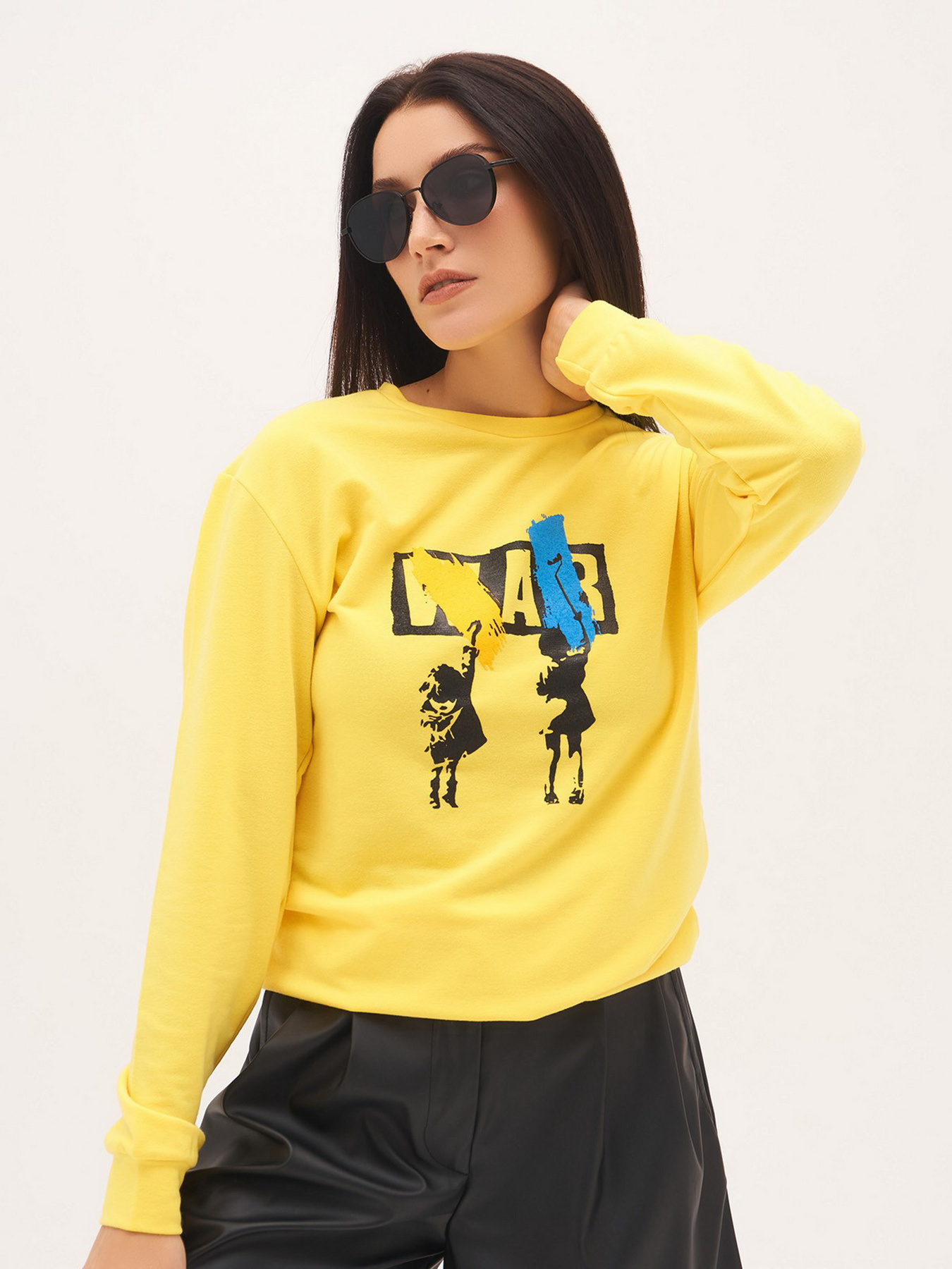 Свитшот ISSA Plus модель 13321_yellow Фото