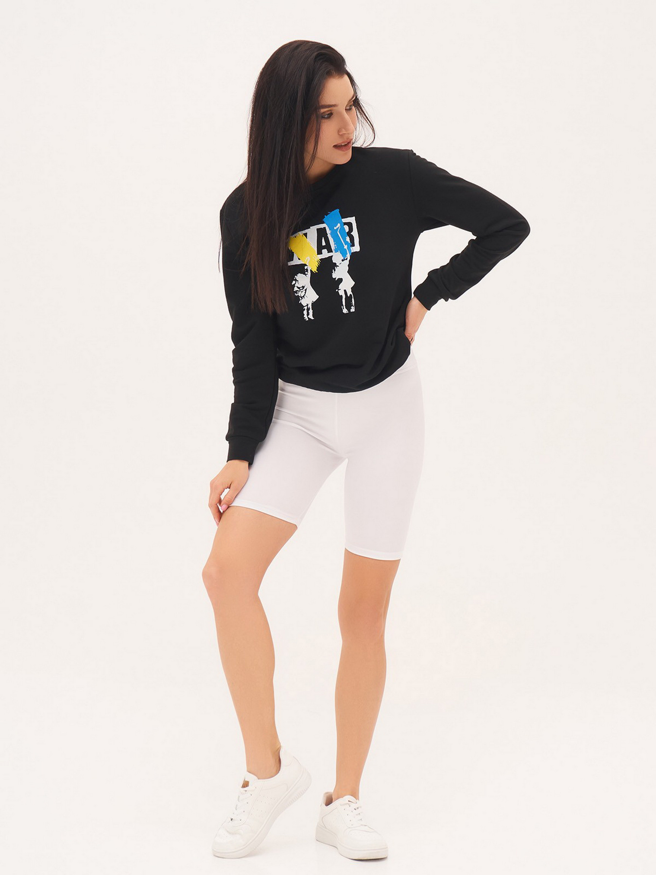 Свитшот ISSA Plus модель 13321_black Фото