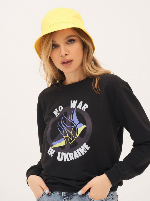 Світшот ISSA Plus модель 13324_black Фото