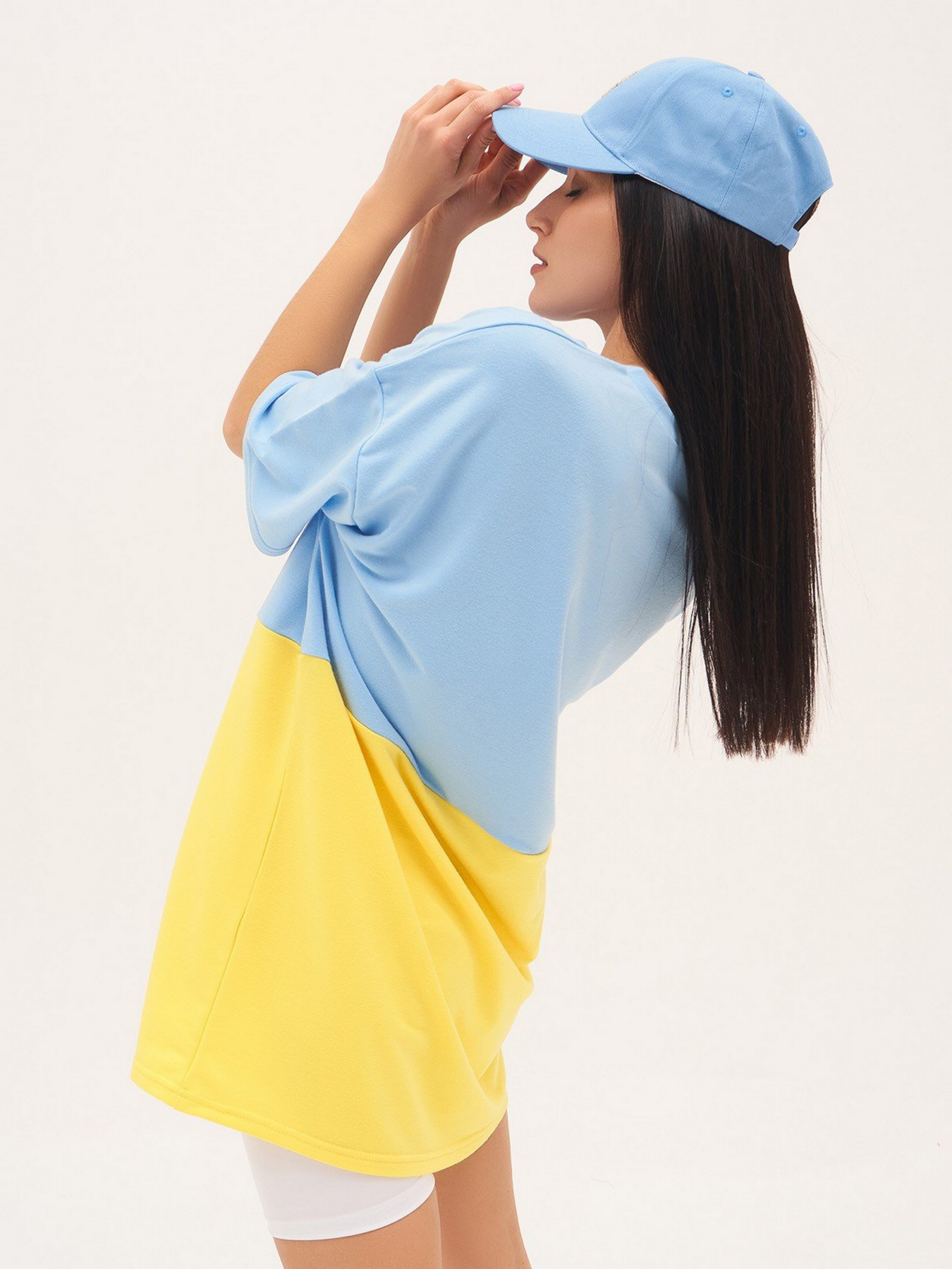 Футболка ISSA Plus модель 13297_yellowblue Фото