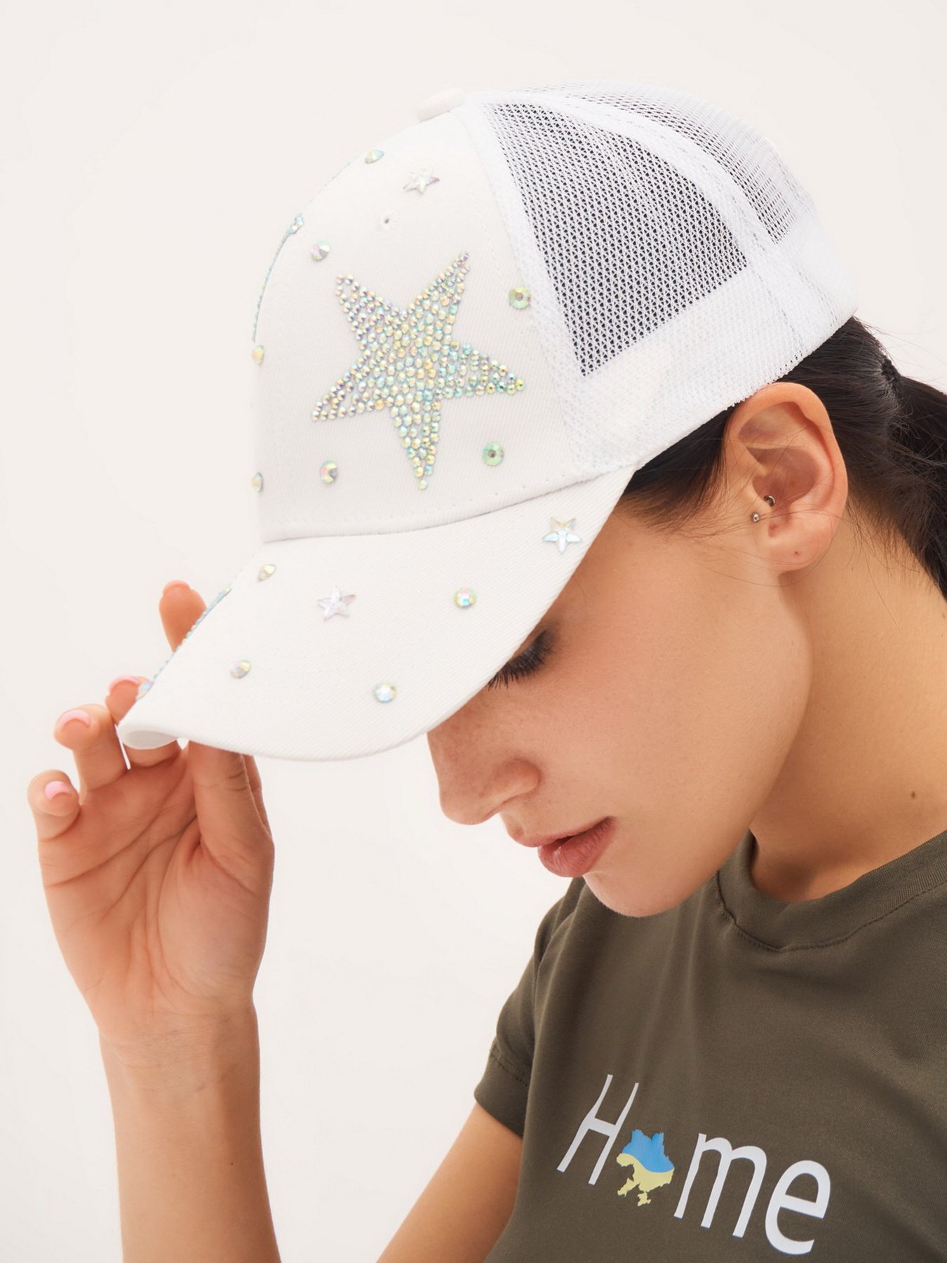 Кепка ISSA Plus модель KP1-26_white Фото