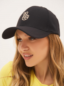 Кепка ISSA Plus модель KP1-27_black Фото