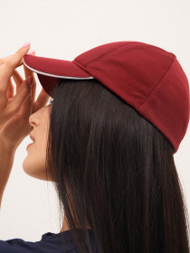 Кепка ISSA Plus модель KP1-33_burgundy Фото