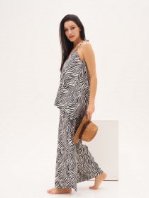 Костюм ISSA Plus модель 13304_blackwhite Фото