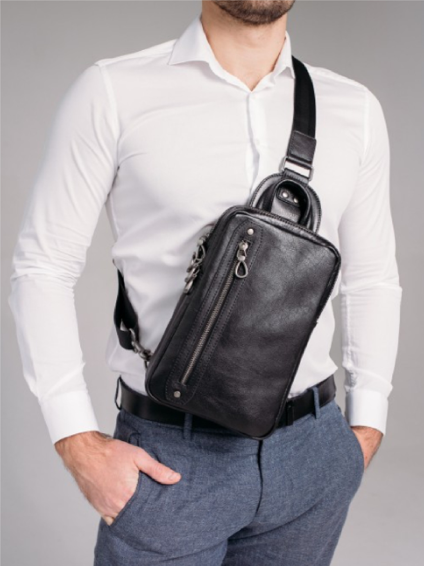 Мессенджер RoyalBag модель 9801A Фото