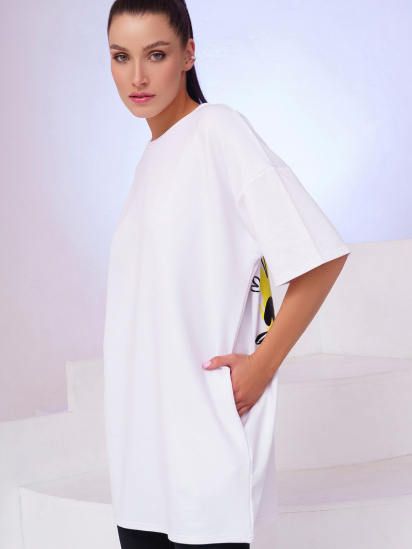 Футболка ISSA Plus модель 13373_white - фото