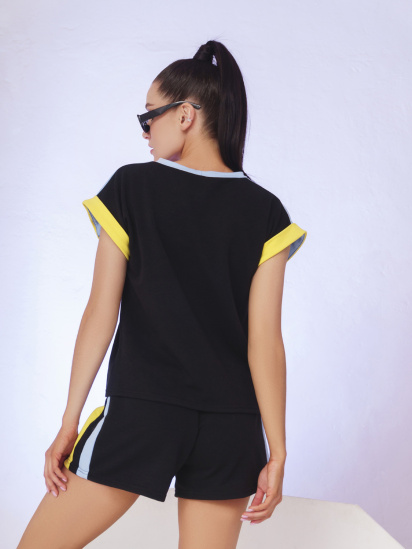 Костюм ISSA Plus модель 13379_black — фото 3 - INTERTOP