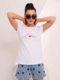 Футболка ISSA Plus модель WN20-248_white Фото